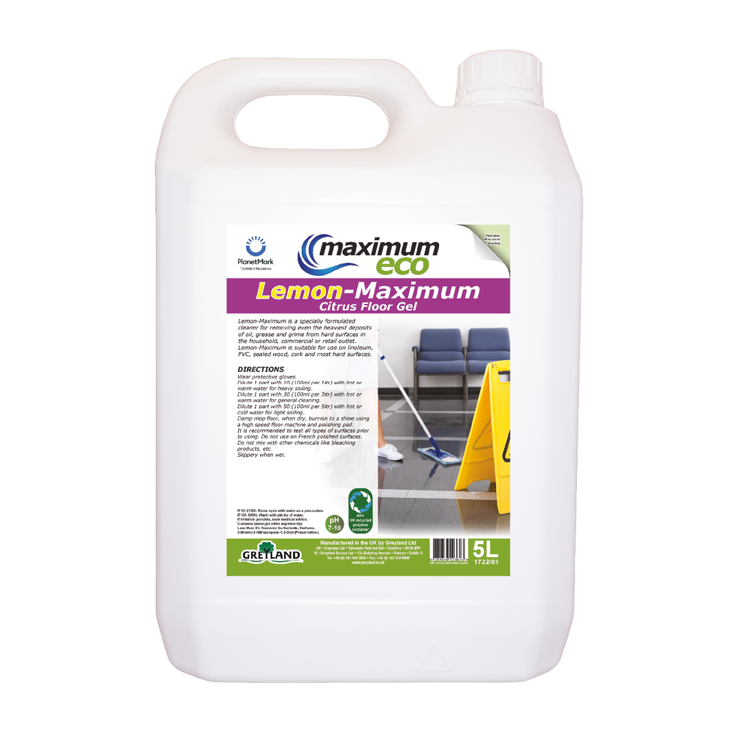 Lemon Gel Floor Cleaner, 5L