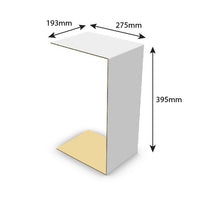 SW Insert for Small LQ ctn crease@ 275 395 & 275mm
