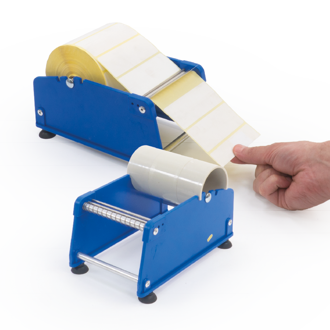 Manual Label Dispenser, Wall or Desk Mounted
