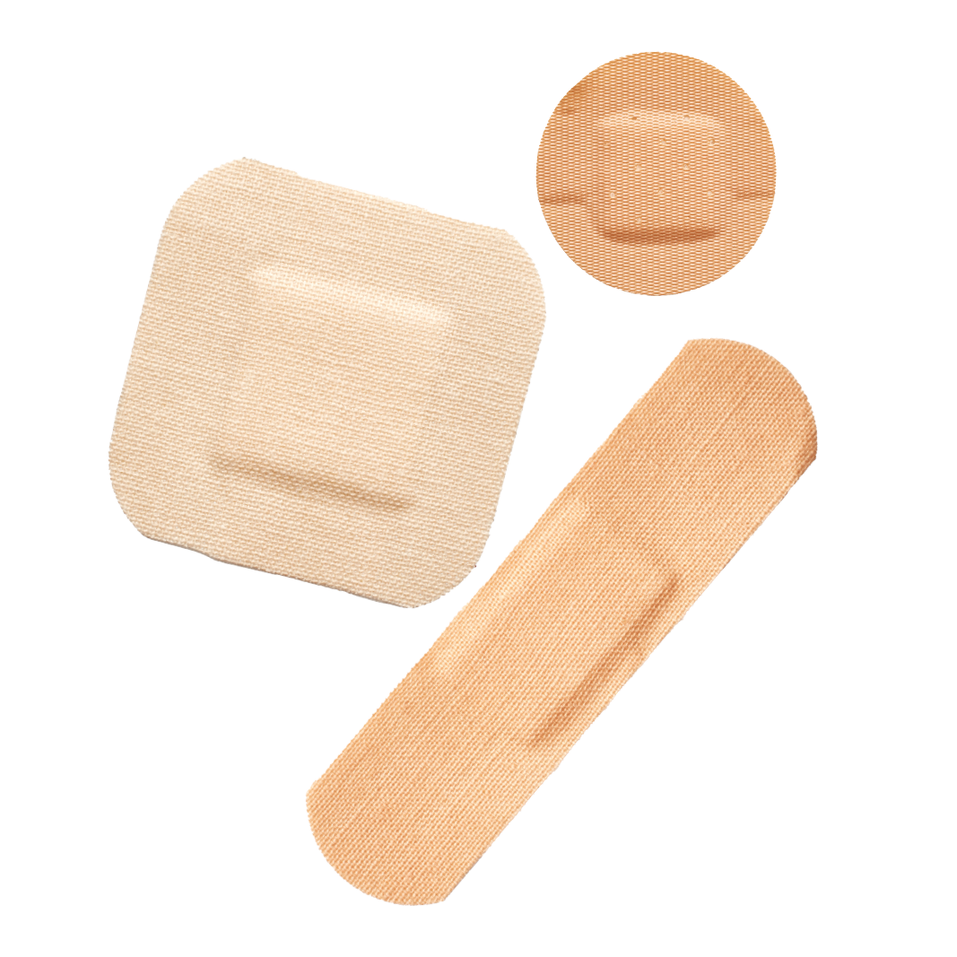 Fabric Plaster, Assorted Pack of 100