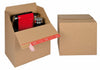 Euro Stacking Crash Lock Box, Z Fold, Peel & Seal