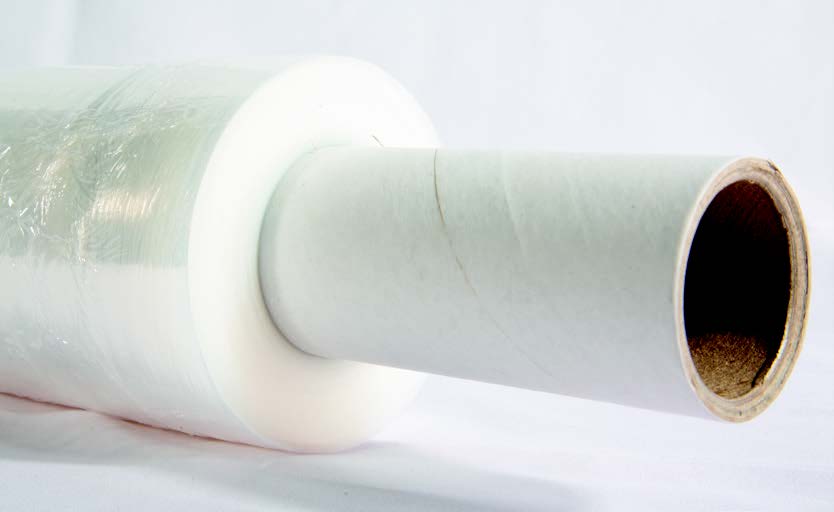 Clear Hand Wrap, Blown, 11mu, Ext Core