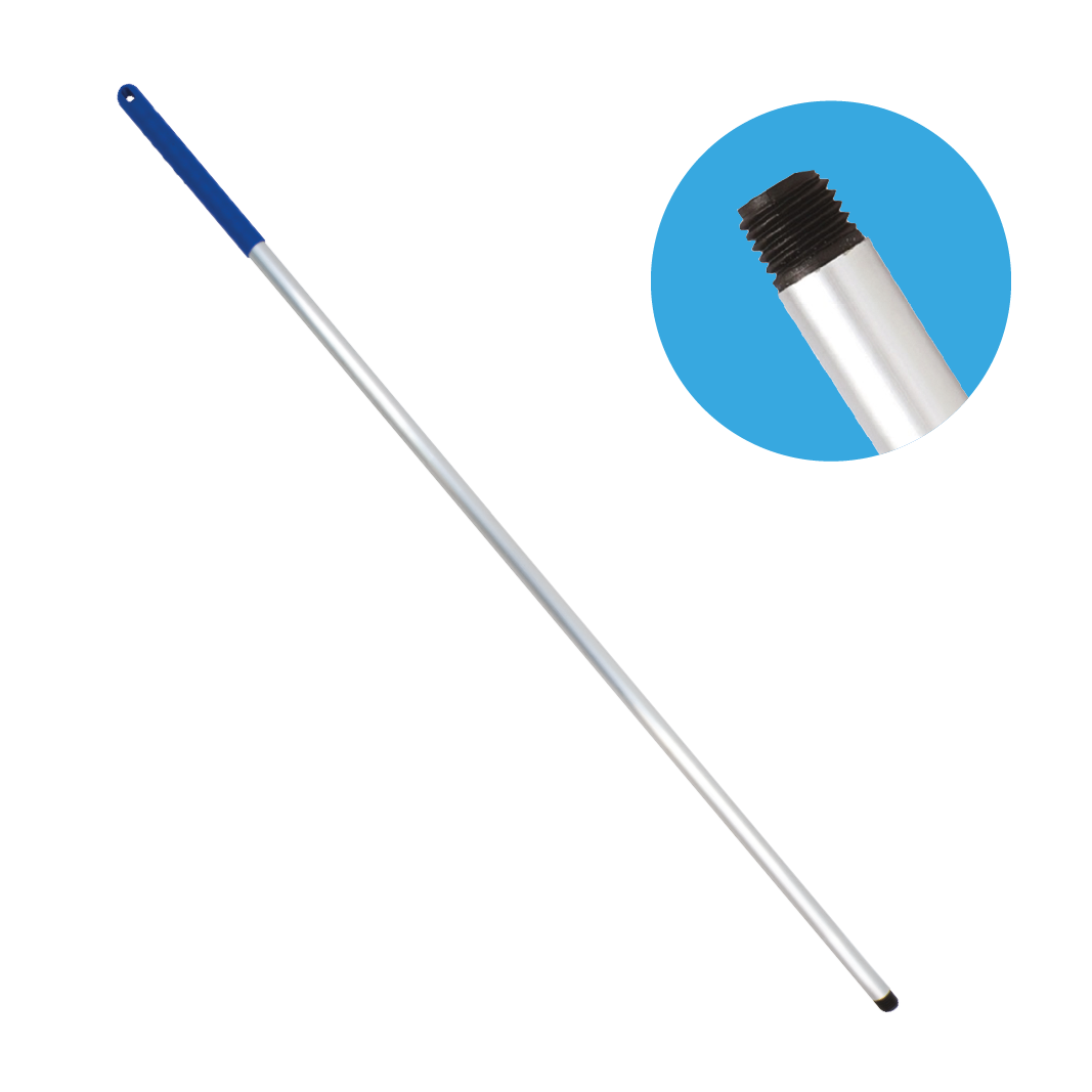 Stale/ Handle for Mop & Squeegee, Aluminium, Blue