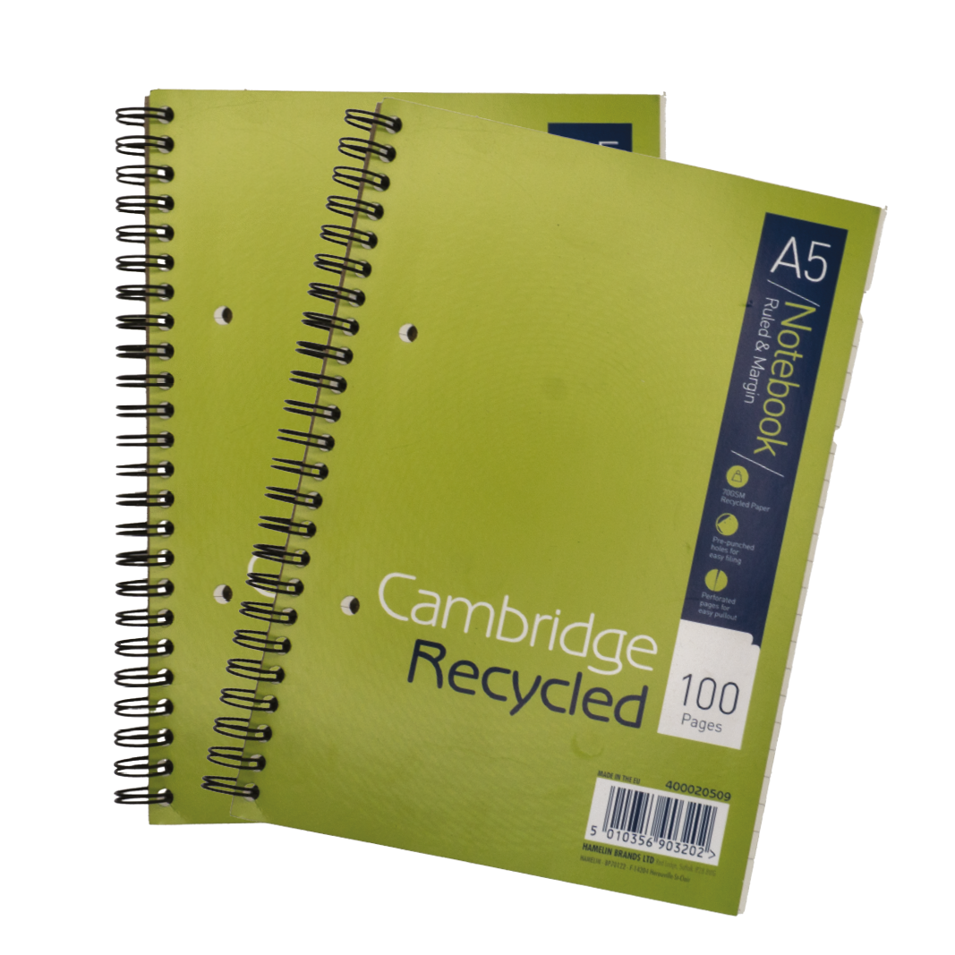 A5 Notebook (Pack of 5)