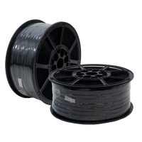 Plastic Reel Strap, Black, 16mm