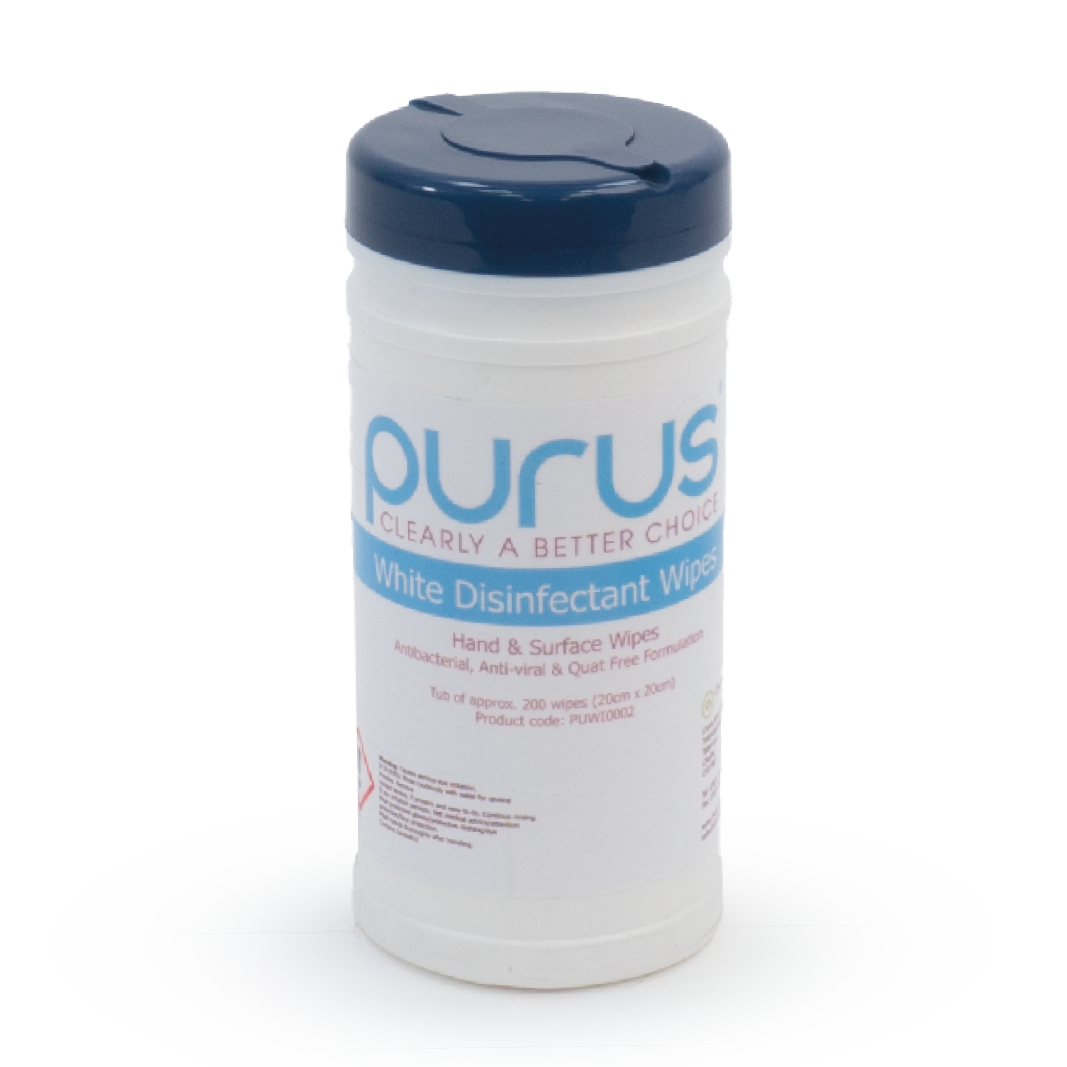 Cleaning Wipes, Disinfectant (200/Tub)