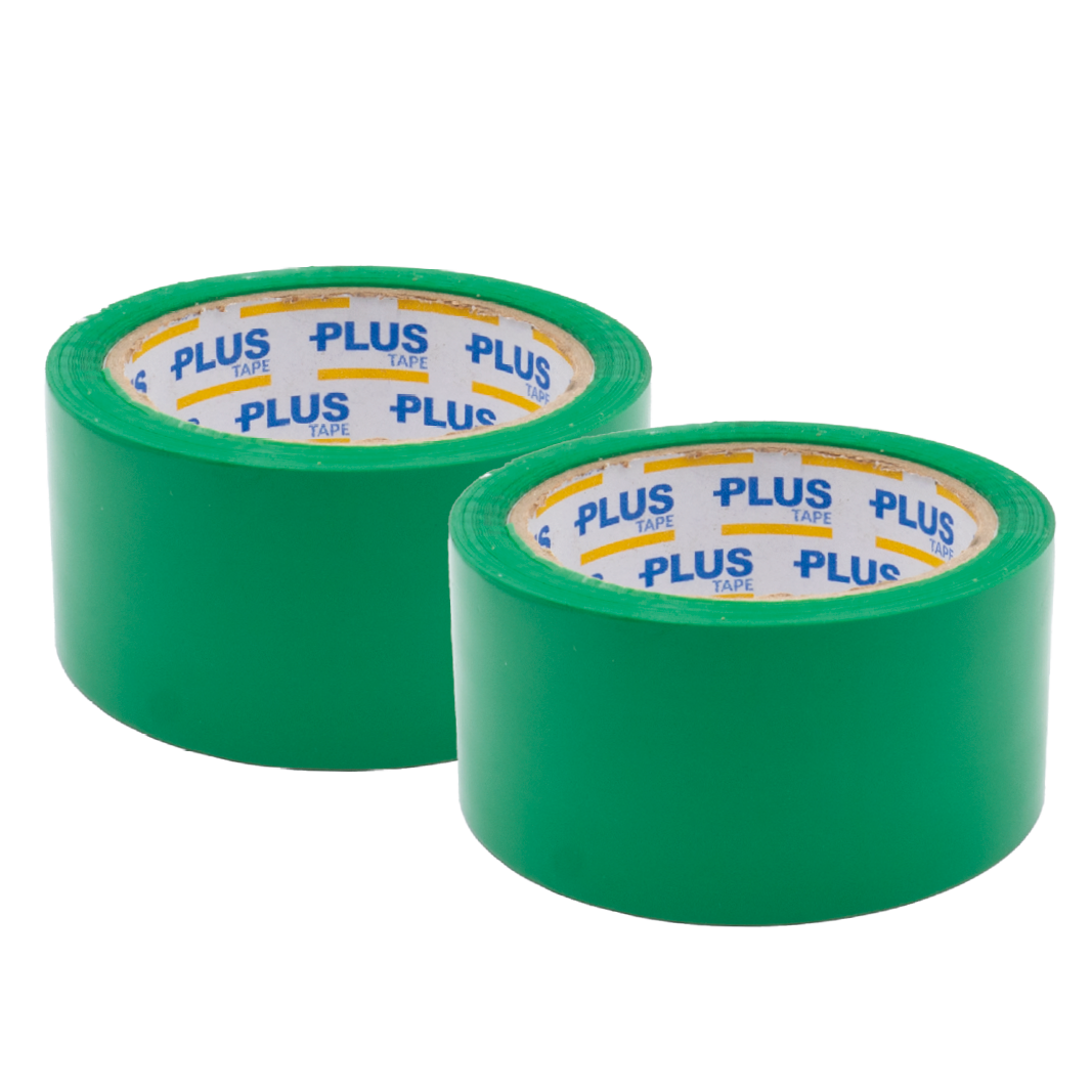 Plus Tape 75, Acrylic, Green