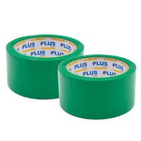 Plus Tape 75, Acrylic, Green