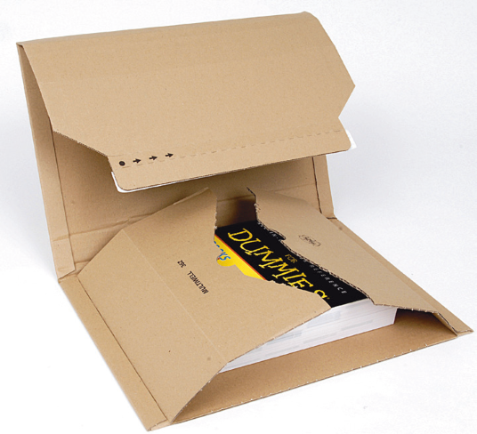 Book Wrap, Plain, Peel/Seal,Tear Strip