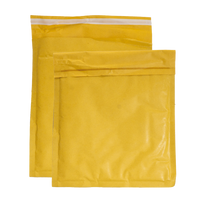 PlusPost Gold Bubble Lined Postal Bag, Size E