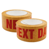 Self Adhesive Paper Tape, Printed Red 'NEXT DAY'