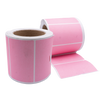 Pink Self Adesive Labels