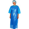 Blue Disposable Aprons on Roll, 200/roll