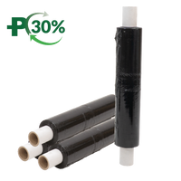 Black Hand Wrap, 17 Micron, Cast, Extended Core