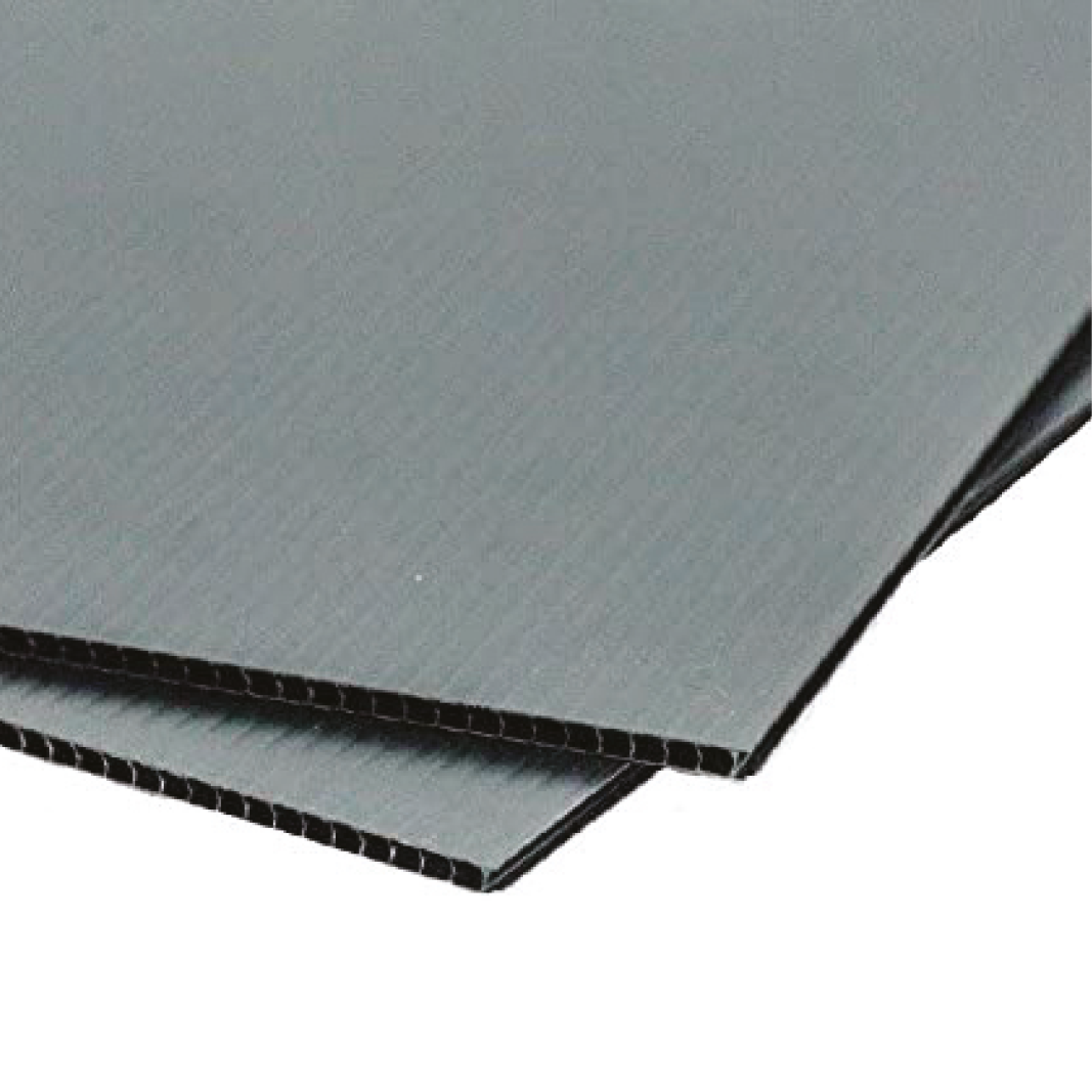 Correx Sheet, Black, 2mm Thick