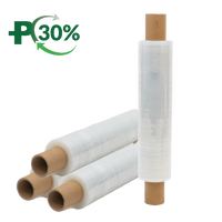 Clear Hand Wrap, 16 Micron, Cast, Extended Core