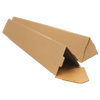 Triangular Postal Tubes, Diecut, Plain