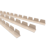 Notched Cardboard Edge Protector, Brown, 2mm