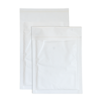 PlusPost White Bubble Lined Postal Bag, Size C