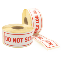 Do Not Stack Printed Labels 500/roll