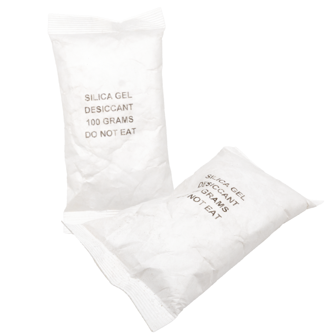 Silica Gel in Tyvek sachets, 100 gram