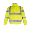 Cargo Hi-Vis Bomber Jacket Yellow - XL
