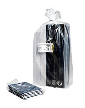 Contaminant-free Polythene bags, natural 400G
