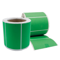 Green Self-Adhesive Lables