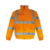 Cargo Hi-Vis Bomber Jacket Orange - L