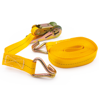 Ratchet Strap, Double Hook, Woven Polyester