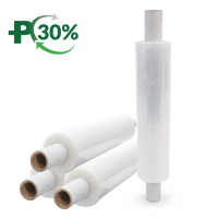 Clear Hand Wrap, 20 Micron, Cast, Extended Core