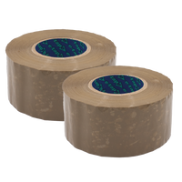 E-Tape 2 Silver, Hot Melt, Buff
