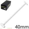 Tag for Tagging Gun, Polypropylene, Pack of 5000