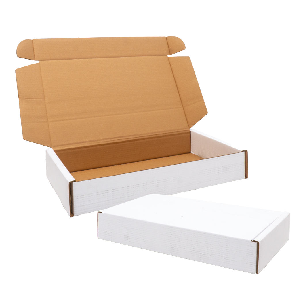 0427 White, Double Wall Plain Carton
