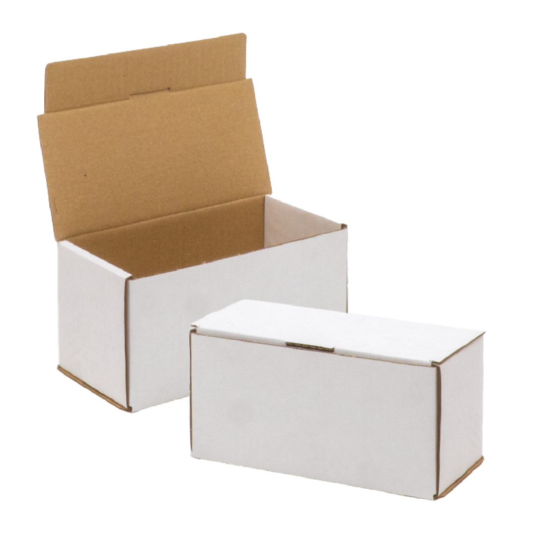 Single Wall Carton, White, 0470 Style