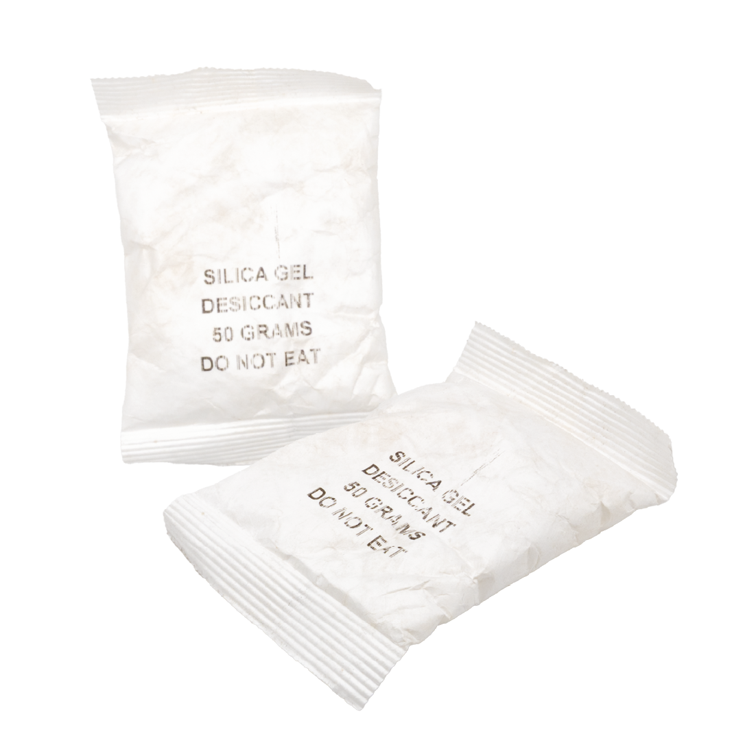 Silica Gel in Tyvek sachets, 50 gram