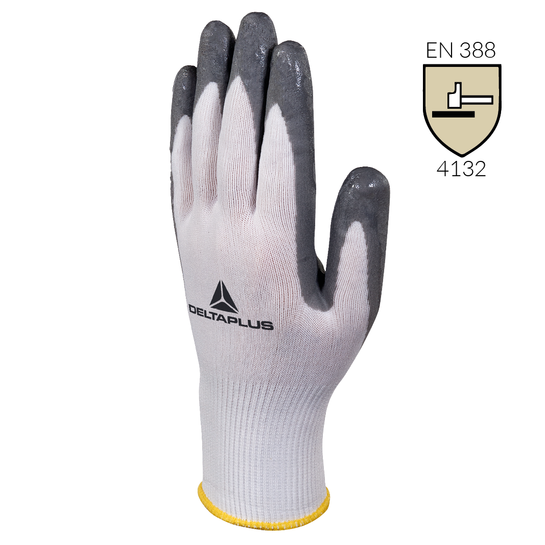 Polyester, Nitrile Foam Coated Flex Gloves