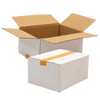 Single Wall Cardboard Box, Plain, 0201, White