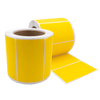 Yellow Self Adesive lablels
