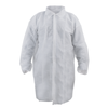 Visitor's Polypropylene Lab Coat, White