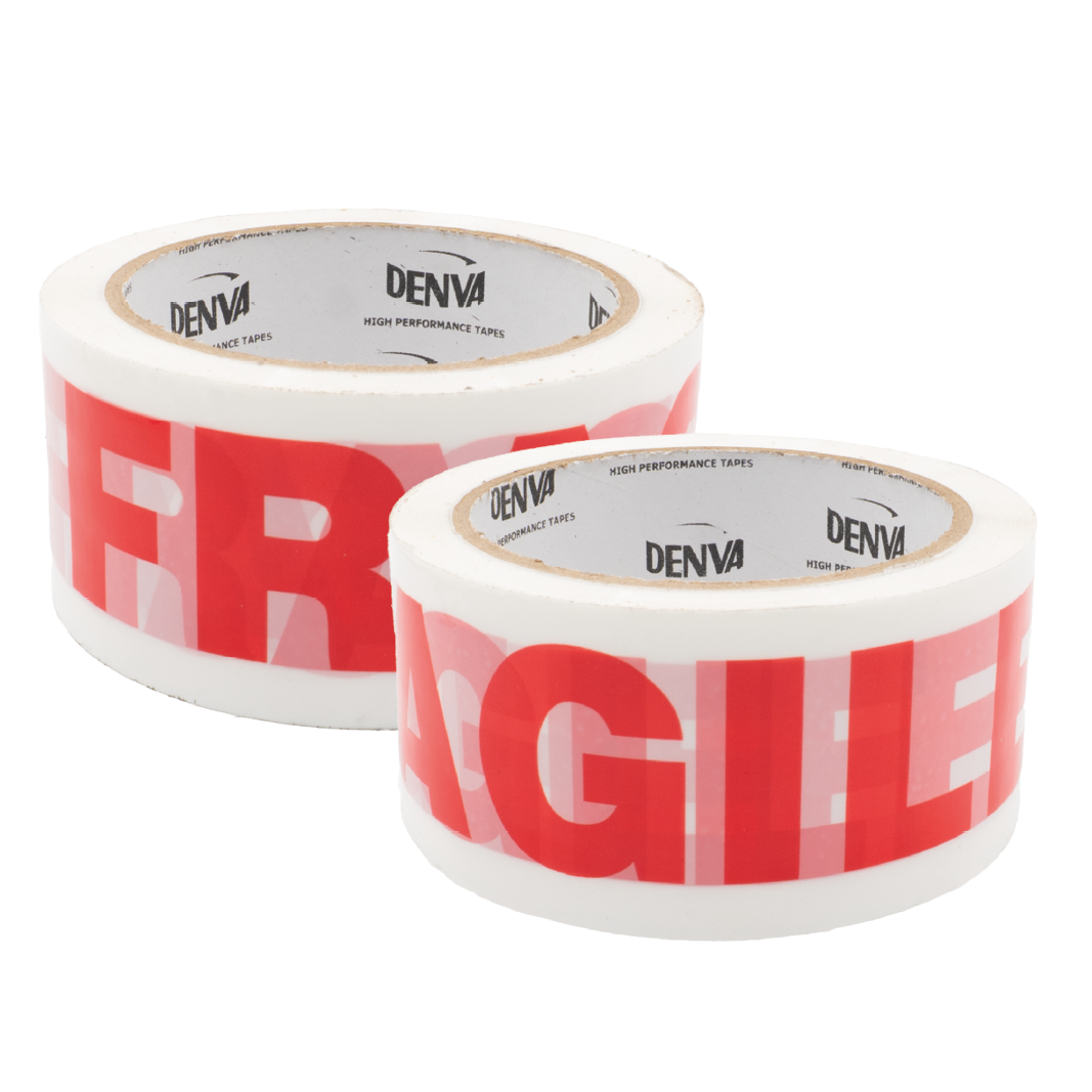 Printed FRAGILE Tape, 36/box