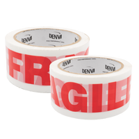 Printed FRAGILE Tape, 36/box