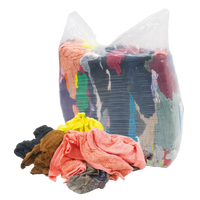 Cotton Rags, Mixed, 10kg Bale